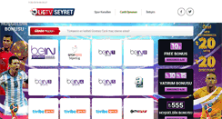 Desktop Screenshot of ligtvseyret.com